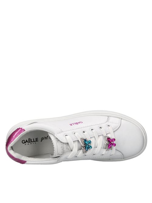 Sneakers in pelle GAELLE | GS0055L PRETTYBIANCO-FUXIA